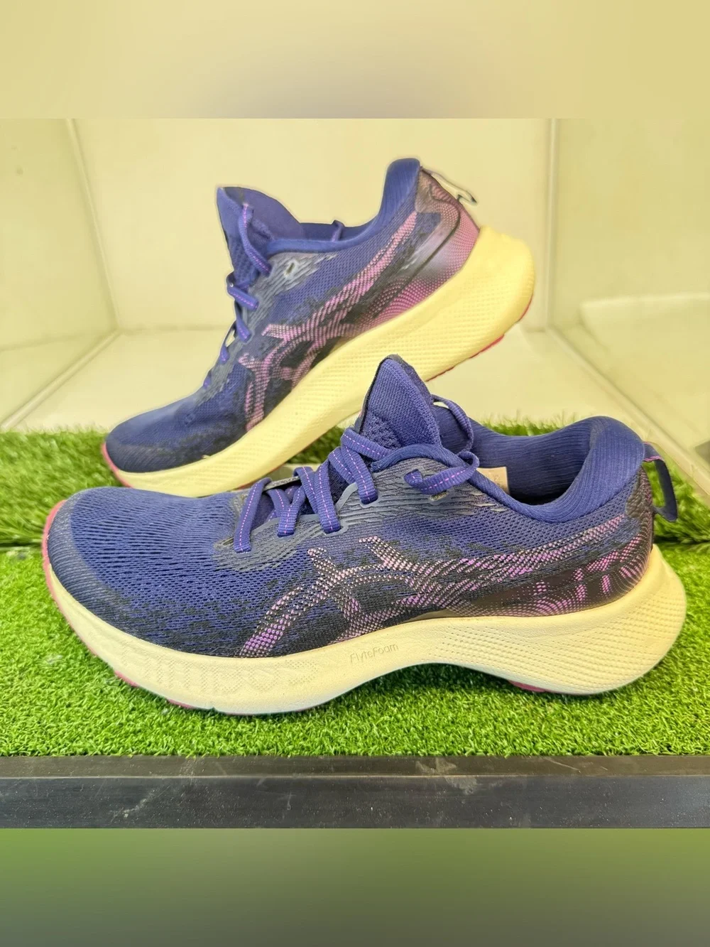 ASICS GEL-Nimbus Lite 3 Dive Blue Orchid Womens Sz 7.5 Shoes Sneakers